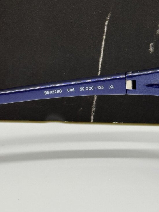 NEW BALENCIAGA BB0229S 006 BLUE UNISEX SUNGLASSES BALENCIAGA EYEWEAR main image 8